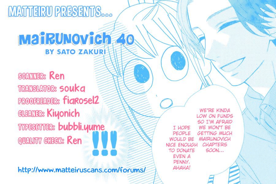 Mairunovich - Chapter 40