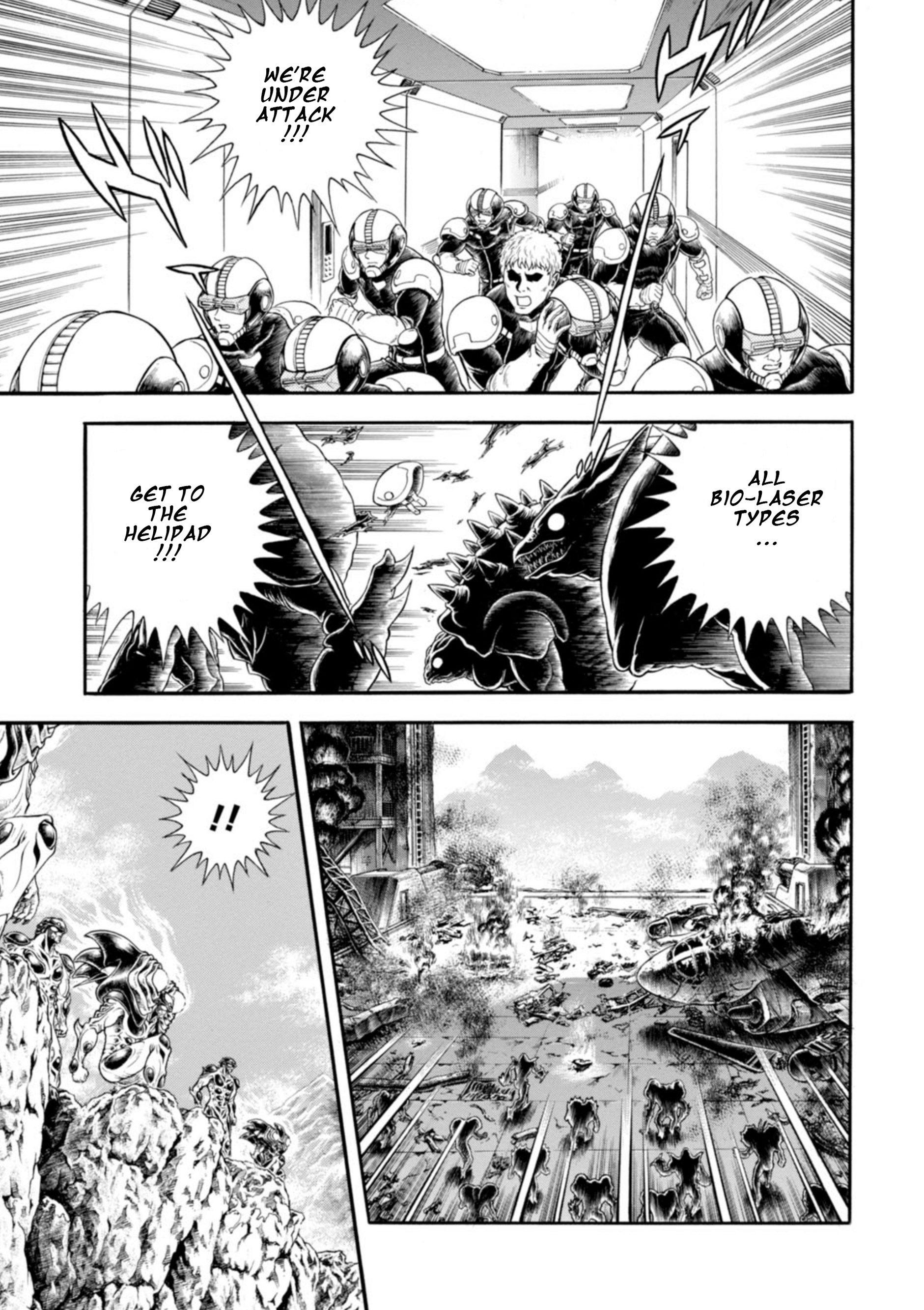 Guyver - Vol.32 Chapter 197: Fall Of The Karakorum Base