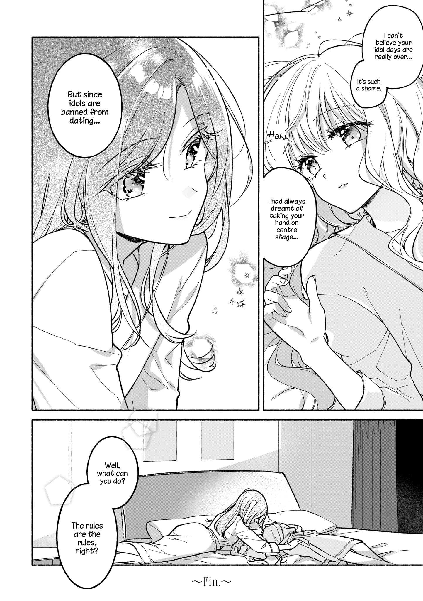 Private Life Is Theirs Alone. Celebrity X Yuri Anthology - Vol.1 Chapter 3: What I Want To Do Now That I'm Longer An Idol (Yukiko)