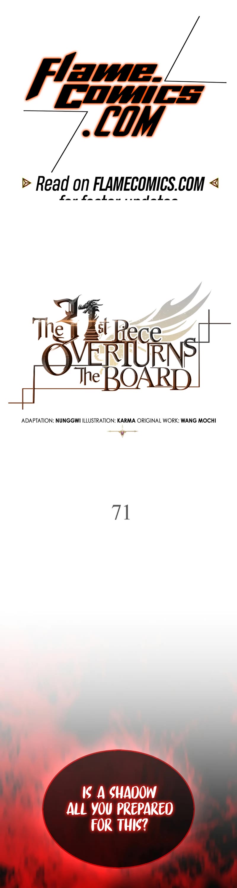 The 31St Piece Overturns The Board - Chapter 71