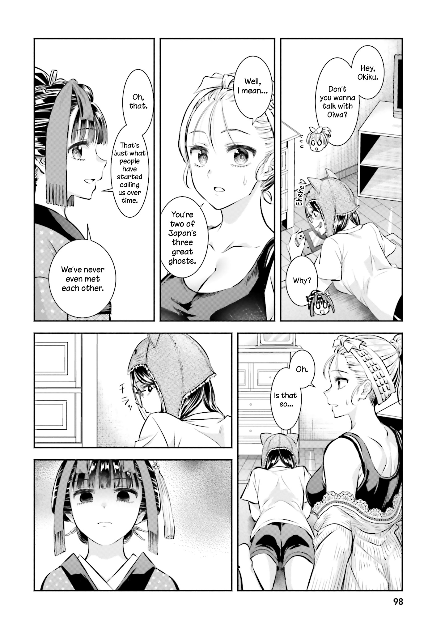 Okiku-San Wa Ichatsukitai - Vol.1 Chapter 4: Okiku-San Wants To Protect