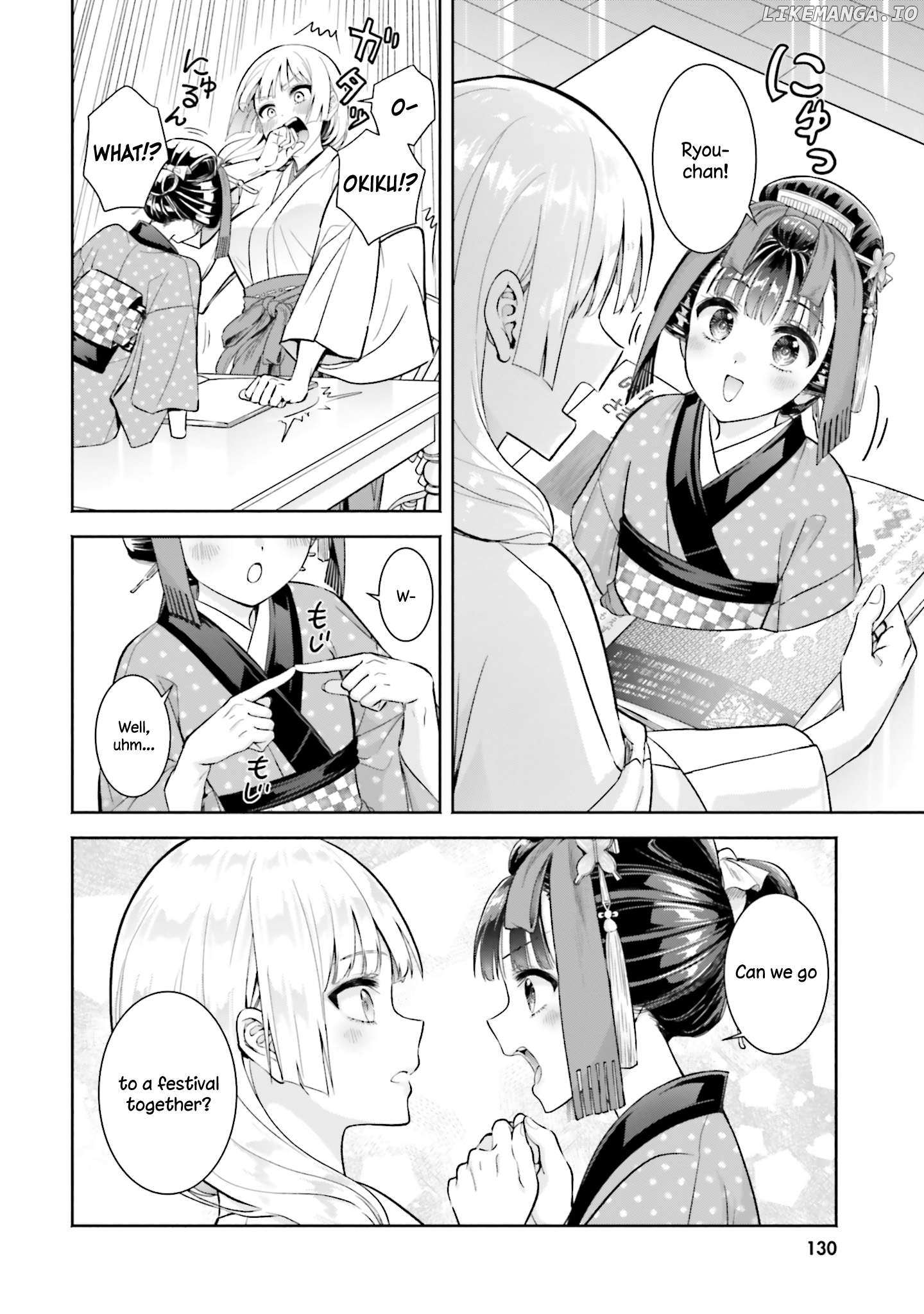 Okiku-San Wa Ichatsukitai - Chapter 14