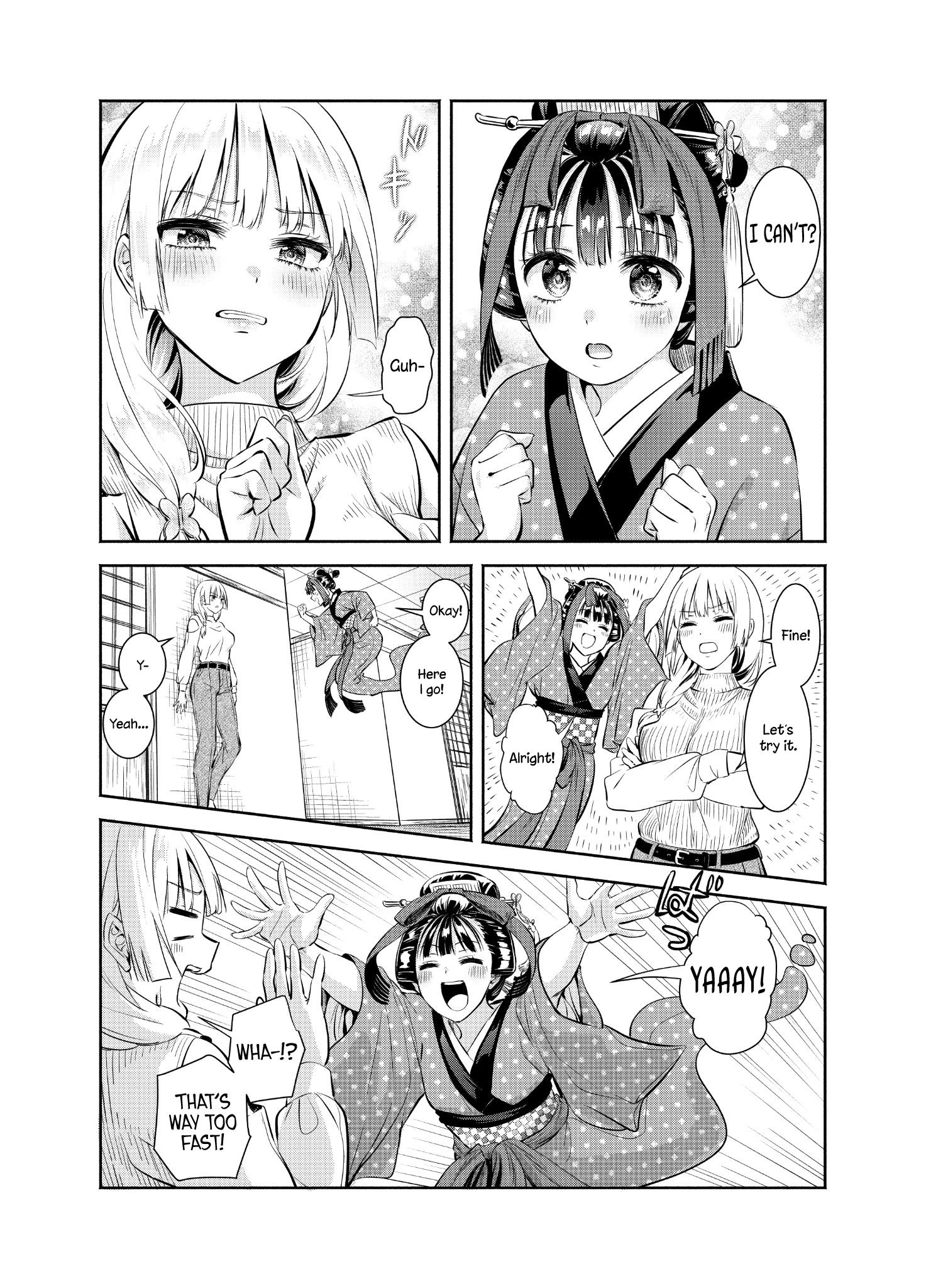 Okiku-San Wa Ichatsukitai - Chapter 10.1: Extra - Okiku-San Wants To Try Kabedon