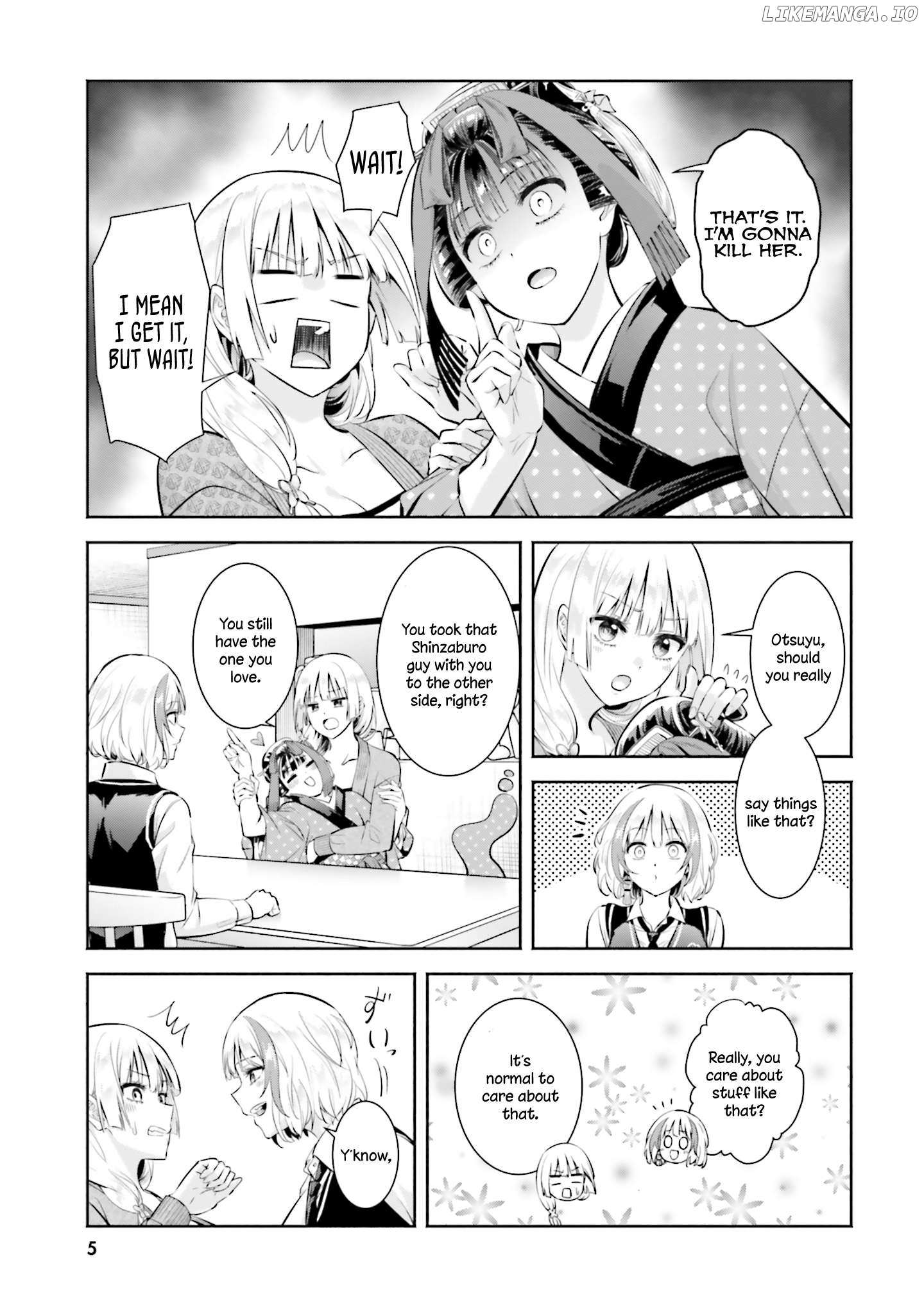 Okiku-San Wa Ichatsukitai - Chapter 11