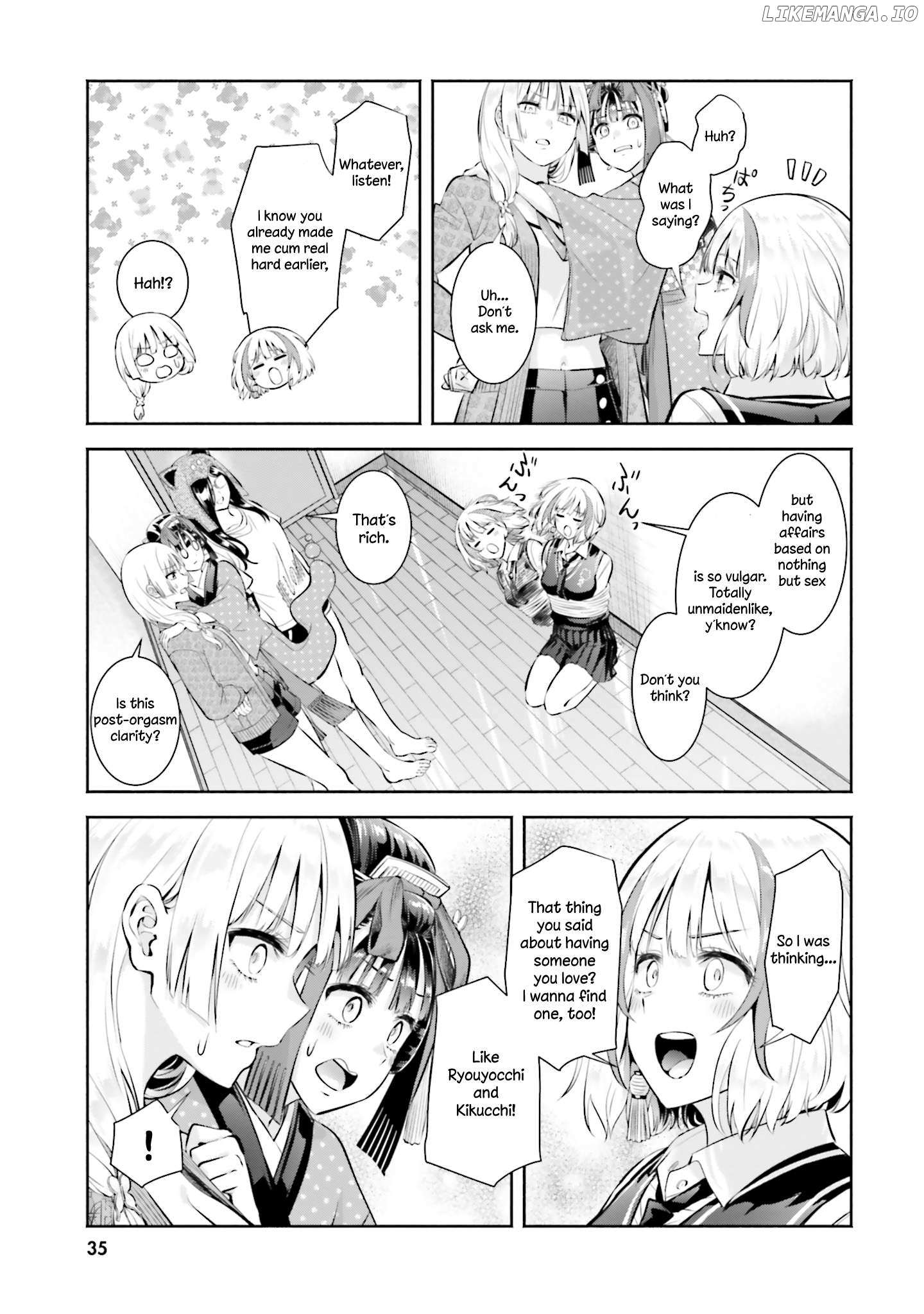 Okiku-San Wa Ichatsukitai - Chapter 11