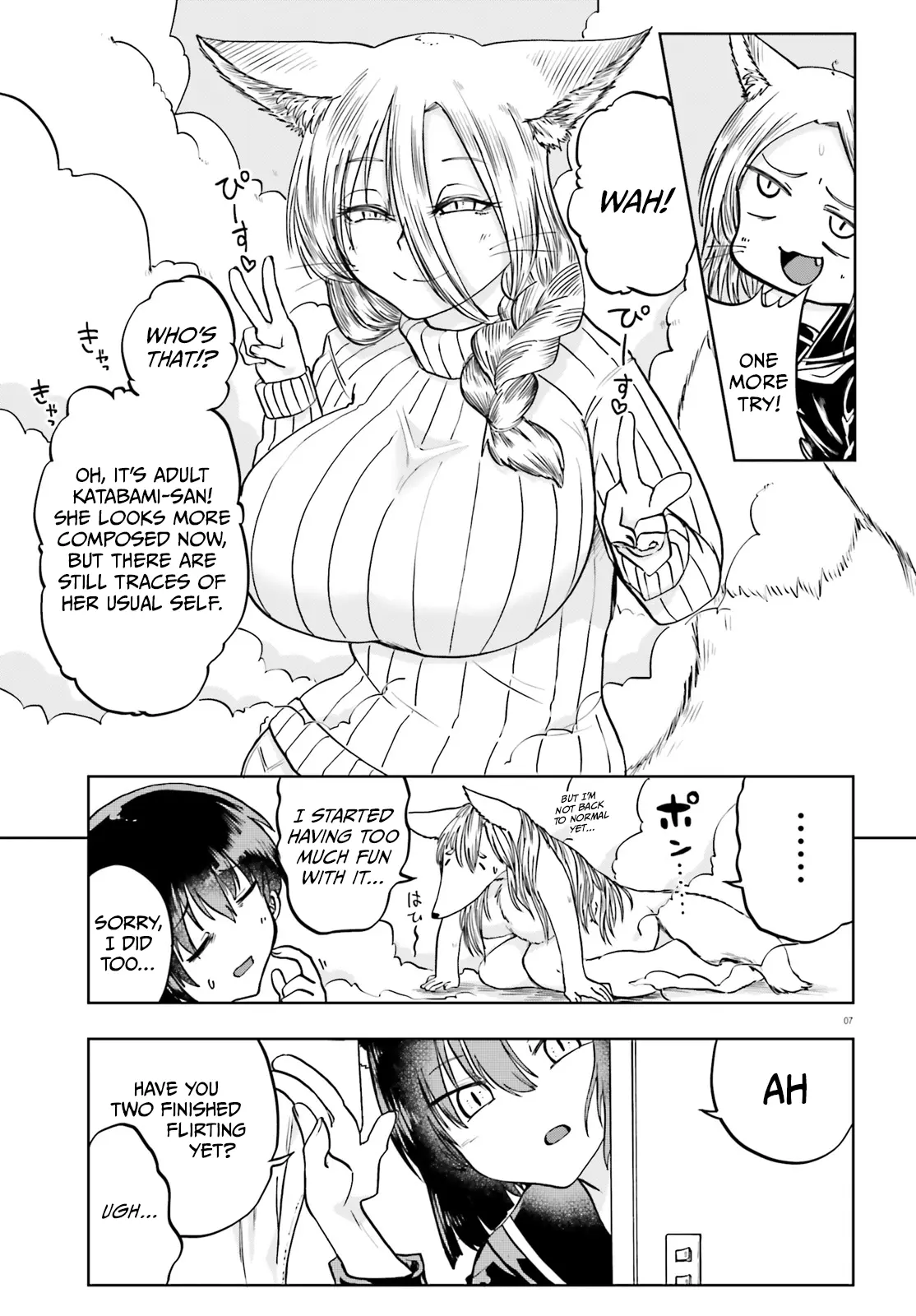 Okitsune Gal Katabami-San - Chapter 12