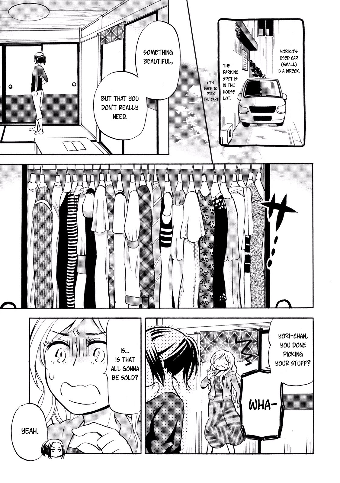 Hannari Girori No Yoriko-San - Chapter 21: Yoriko-San & The Flea Market