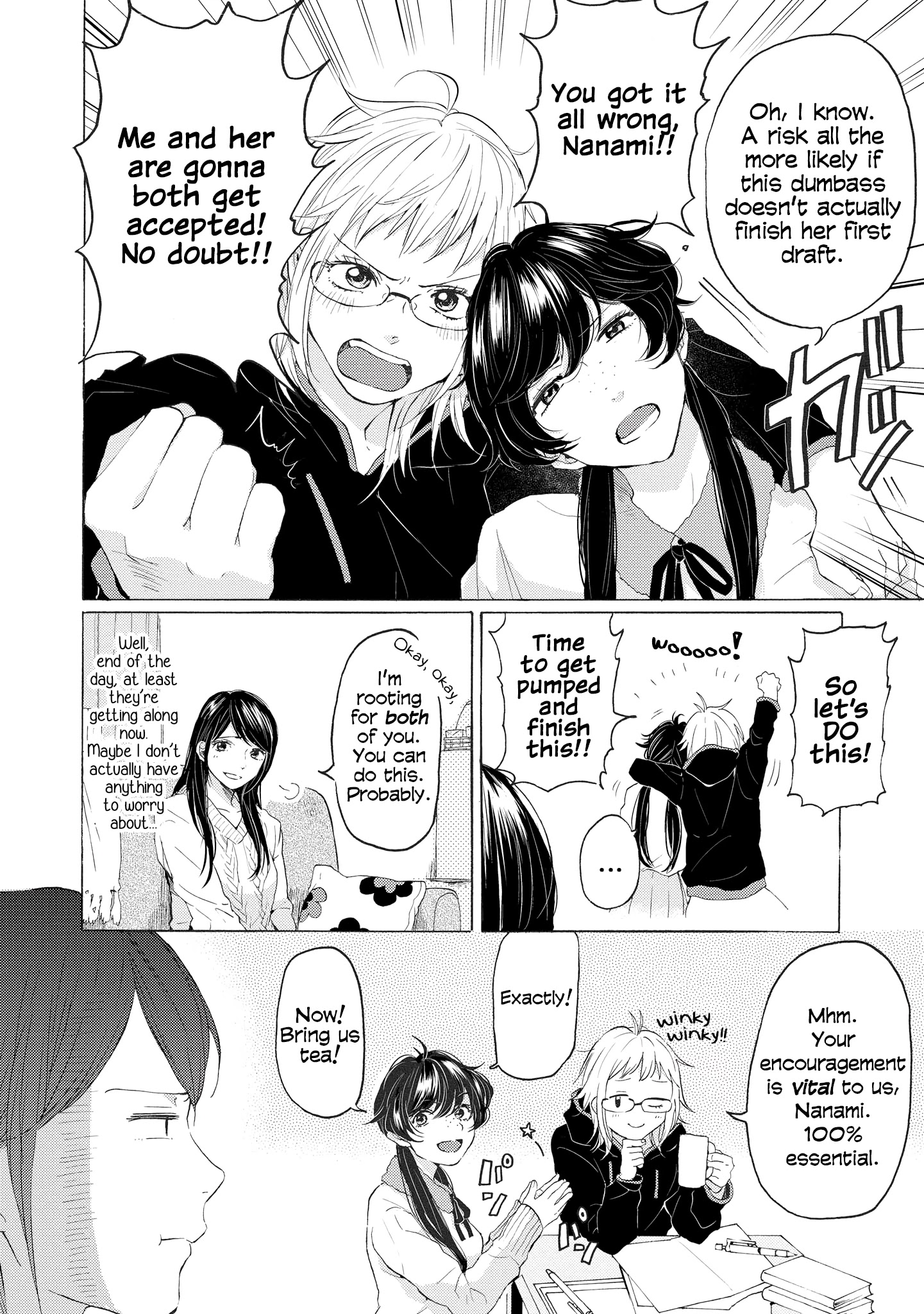 2Dk, G Pen, Mezamashi Tokei. - Chapter 9