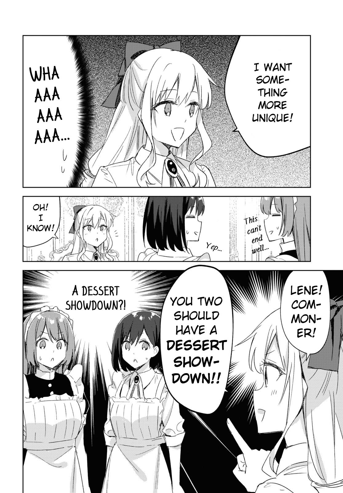 Watashi No Oshi Wa Akuyaku Reijou. Maid's Kitchen - Chapter 3: Sea Bream Carpaccio Pasta And Shaved Ice