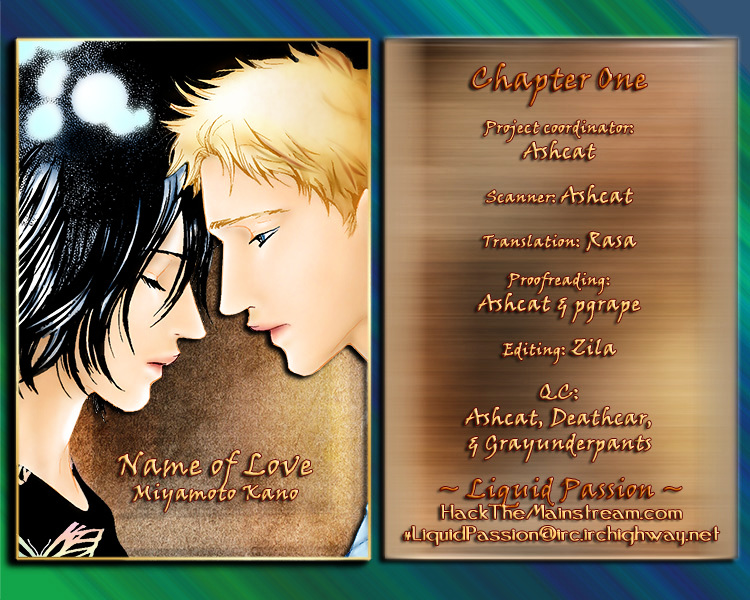 Name Of Love - Vol.1 Chapter 1 : Name Of Love - Act.1