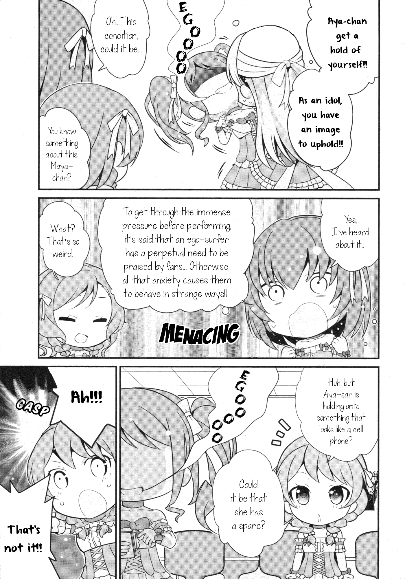 Bang Dream! Girls Band Party!☆Pico Comic Anthology - Chapter 27: Ego-Surfing Girl Aya-Chan