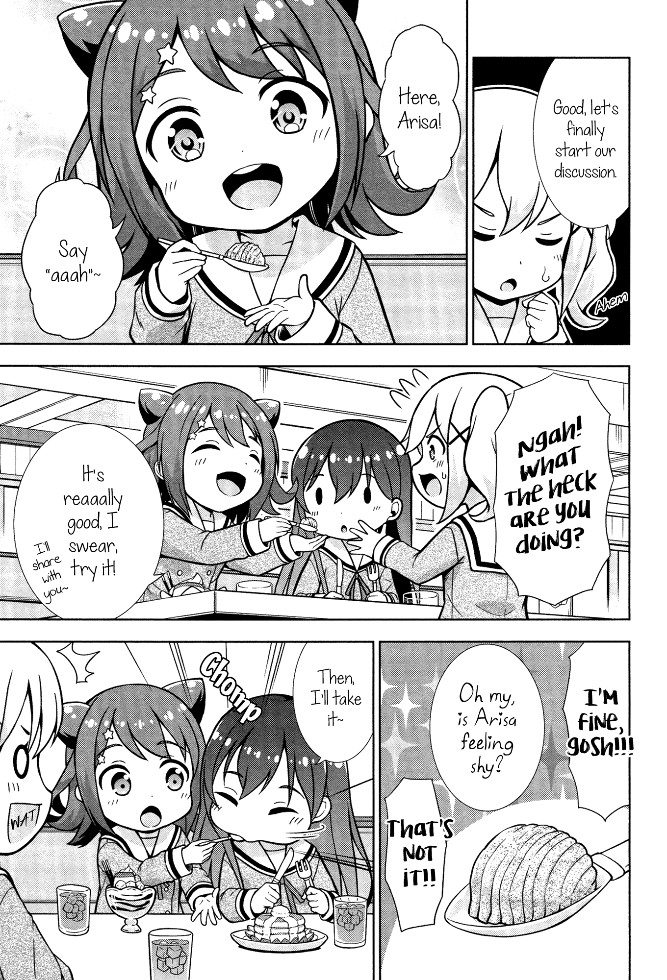 Bang Dream! Girls Band Party!☆Pico Comic Anthology - Vol.2 Chapter 22: Popipa Meeting