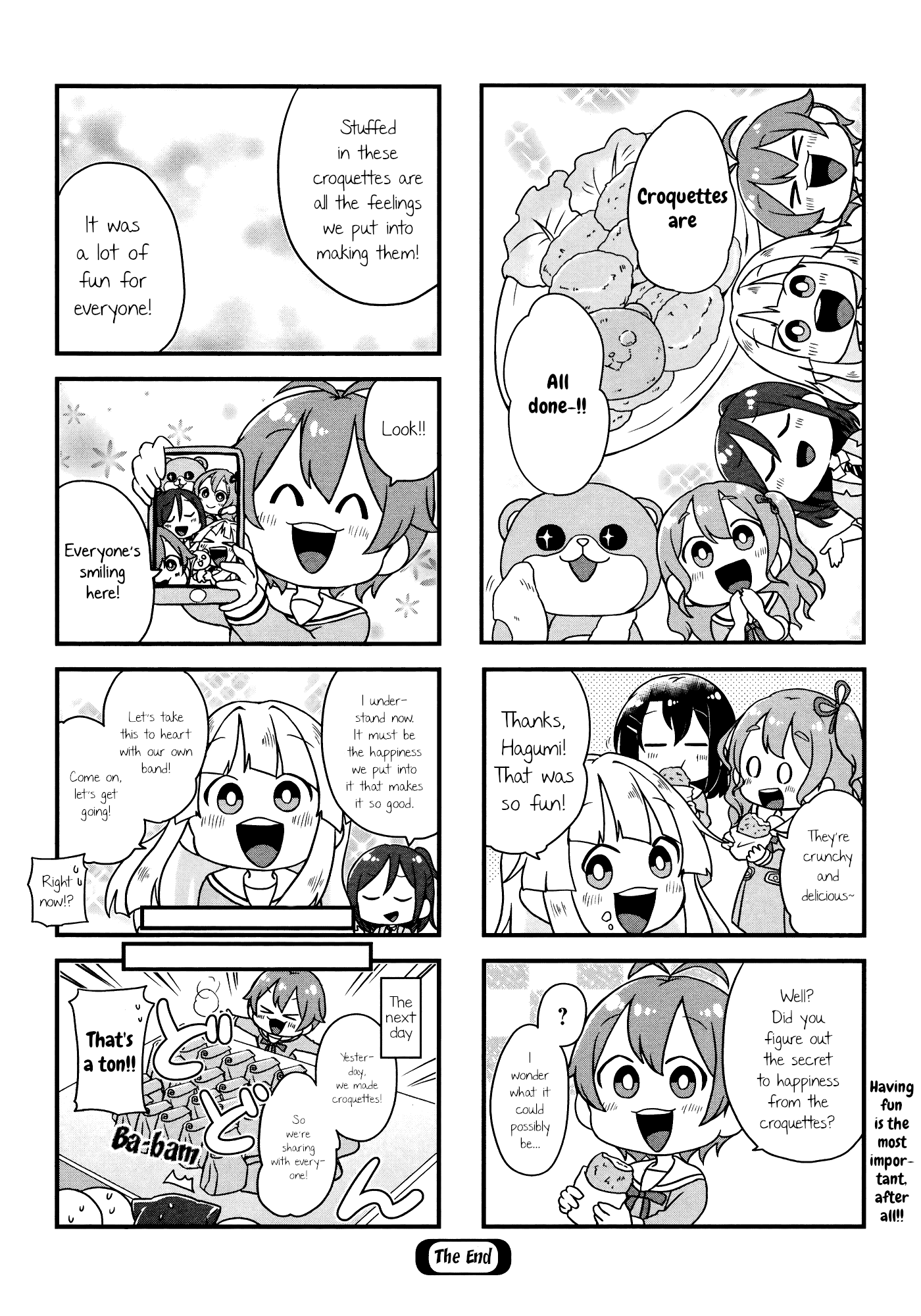 Bang Dream! Girls Band Party!☆Pico Comic Anthology - Vol.2 Chapter 23: What's The Secret To Happiness?