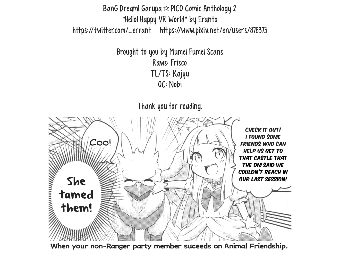 Bang Dream! Girls Band Party!☆Pico Comic Anthology - Chapter 28: Hello! Happy Vr World!