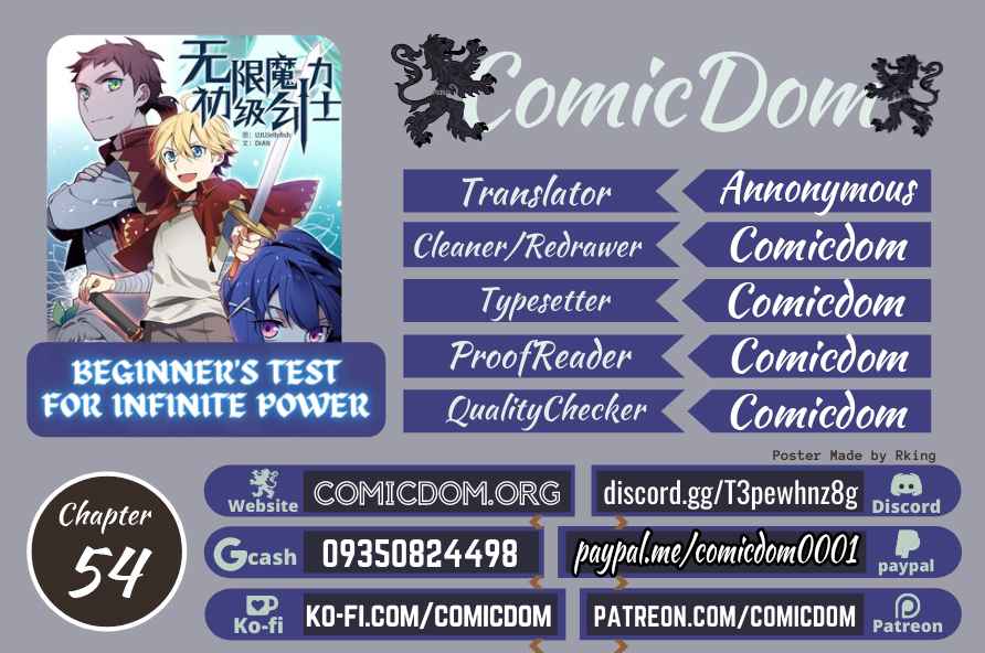 Beginner's Test For Infinite Power - Chapter 54