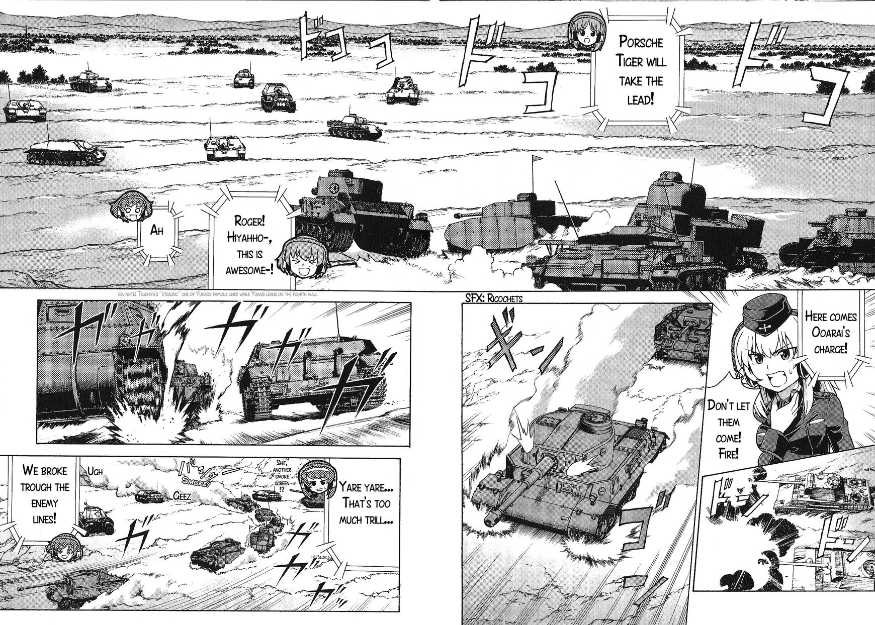 Girls & Panzer - Chapter 018