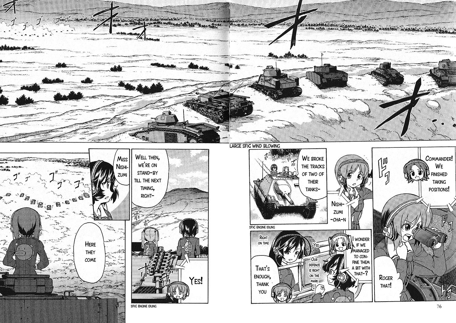 Girls & Panzer - Chapter 017