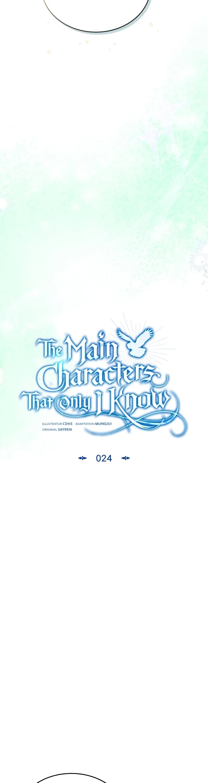 The Main Characters That Only I Know - Chapter 24