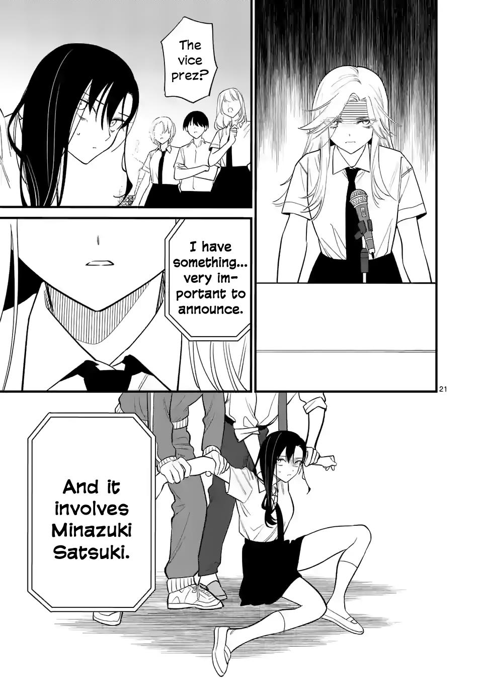 Liar Satsuki Can See Death - Vol.8 Chapter 74: Relapse