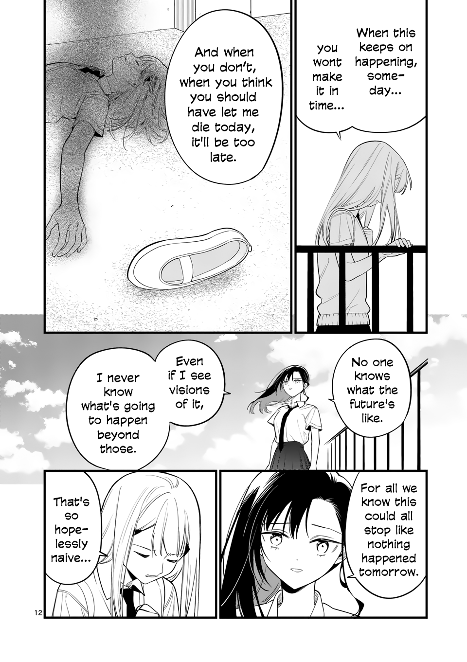 Liar Satsuki Can See Death - Vol.9 Chapter 82: Indomitable