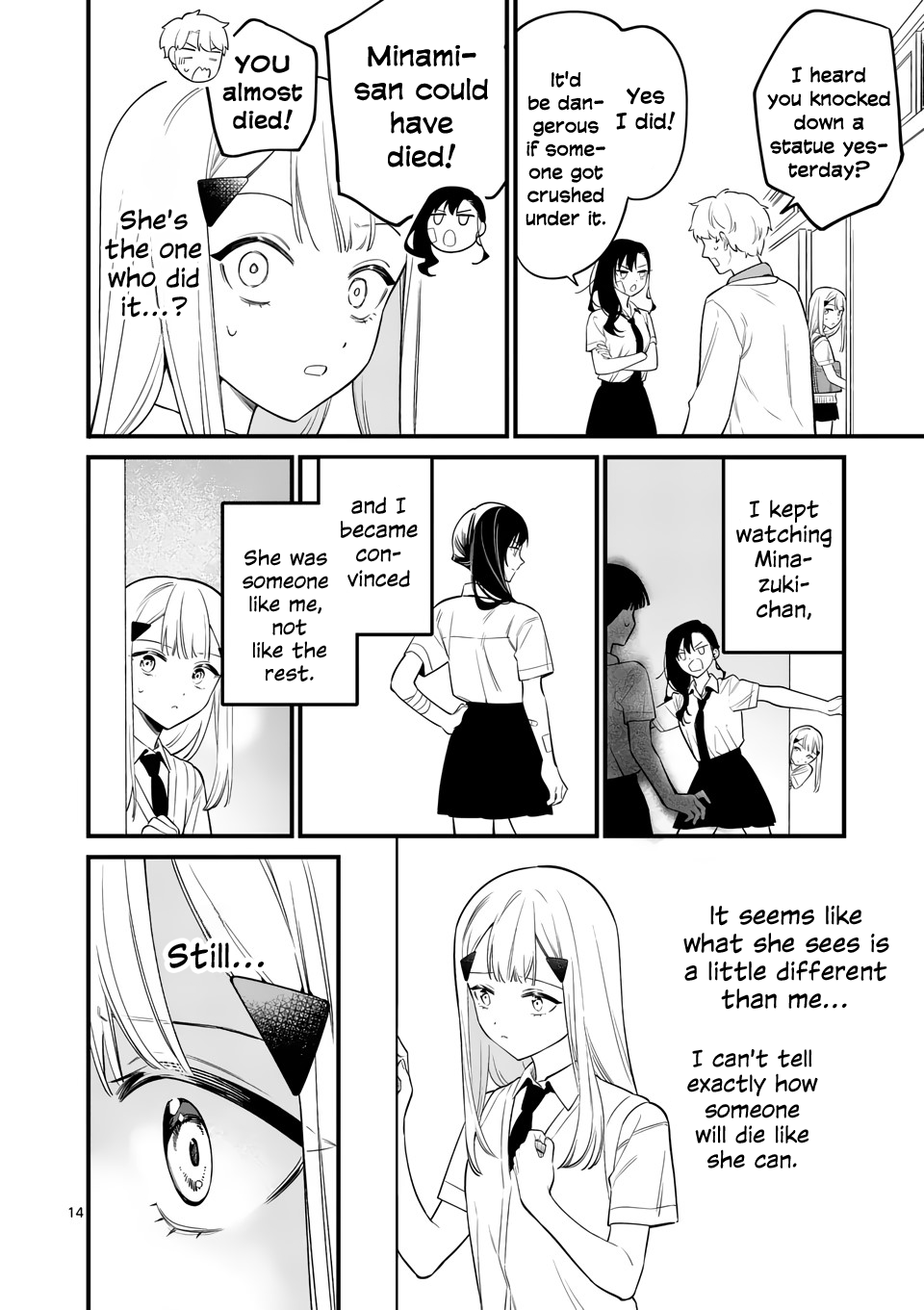 Liar Satsuki Can See Death - Vol.9 Chapter 81: Resignation