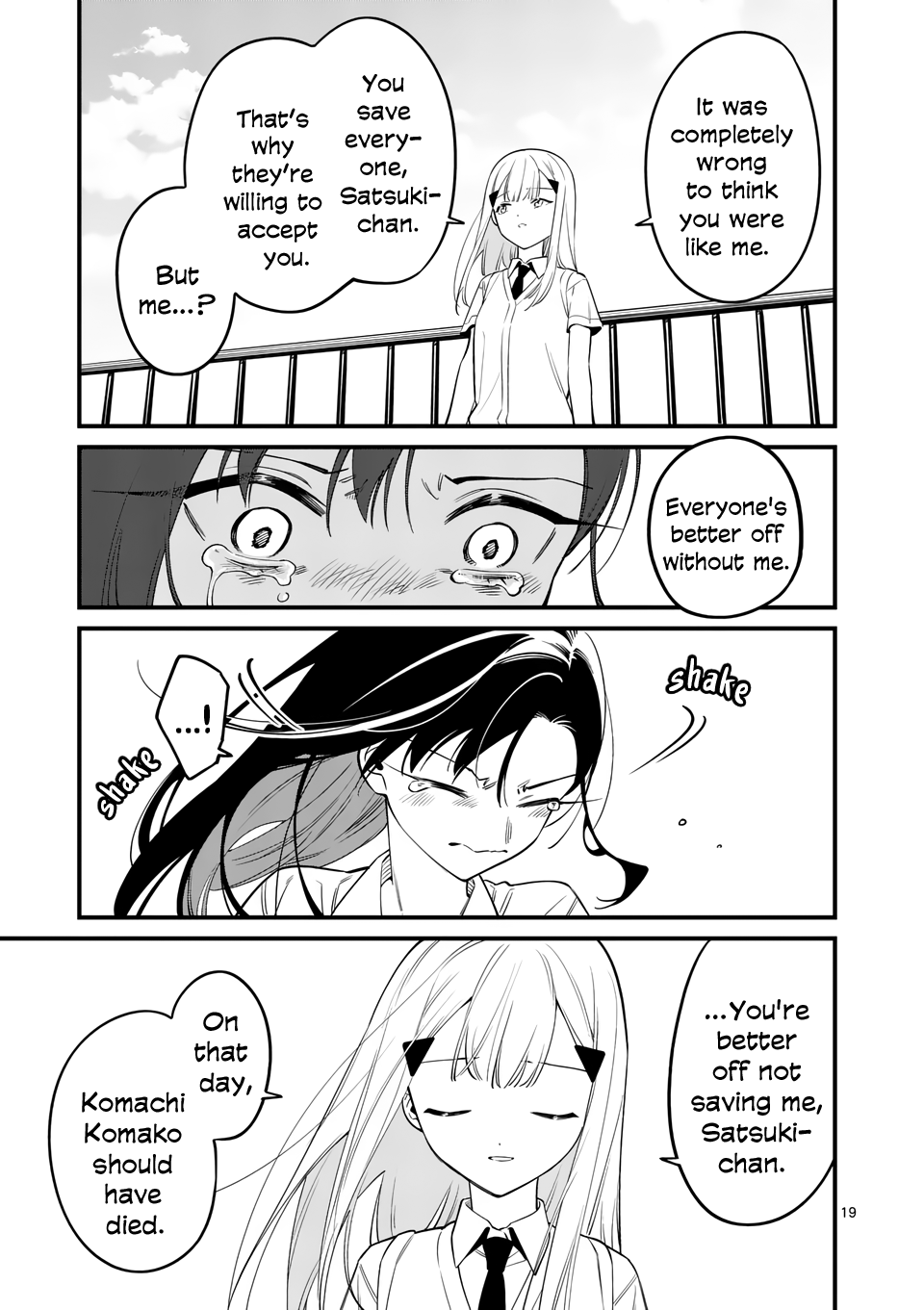 Liar Satsuki Can See Death - Vol.9 Chapter 81: Resignation