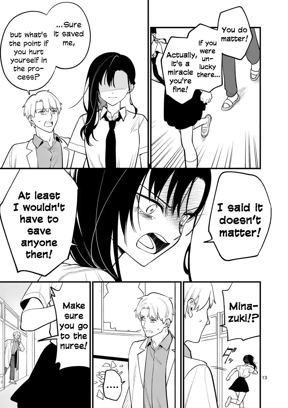 Liar Satsuki Can See Death - Vol.8 Chapter 73: Weight