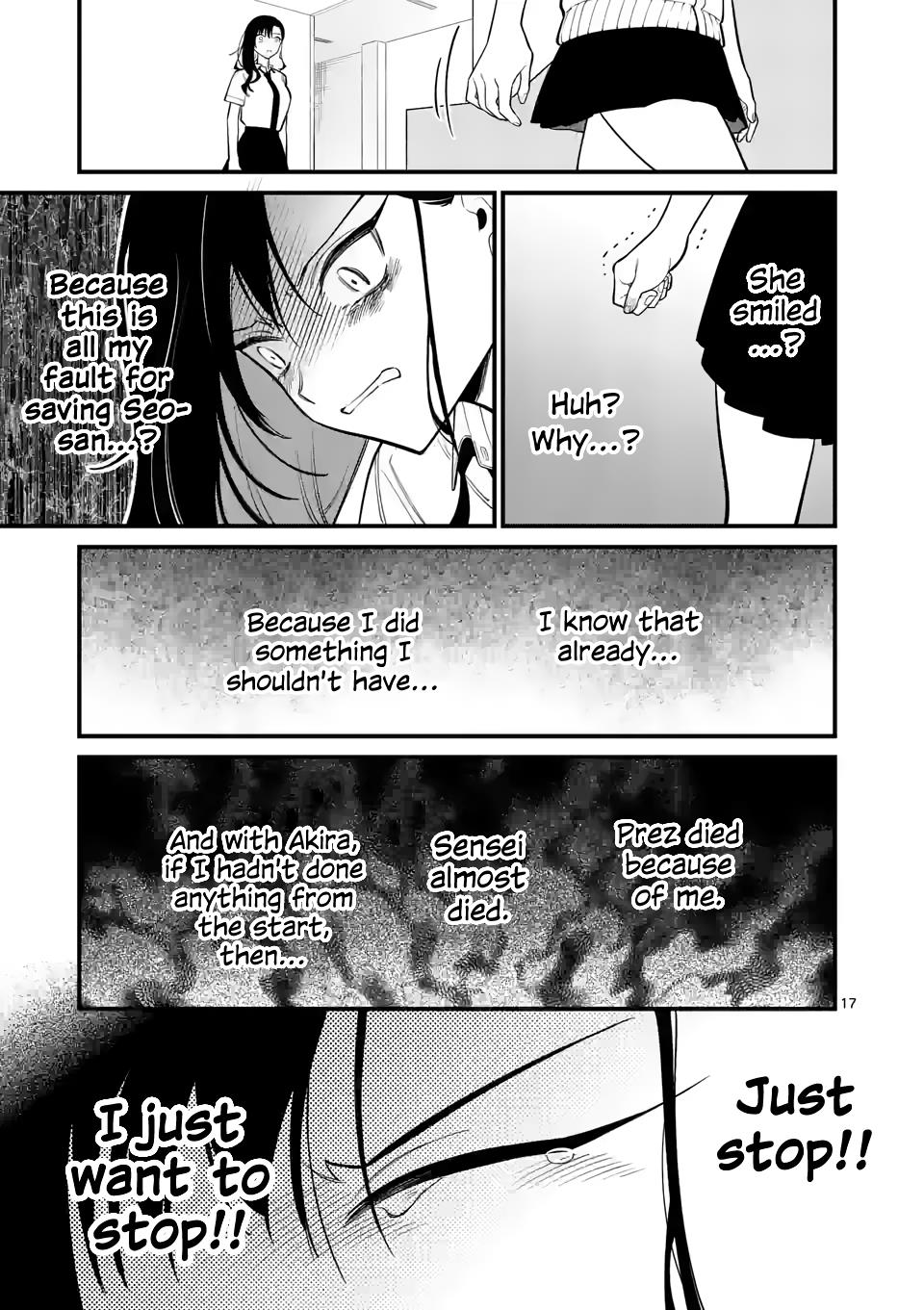 Liar Satsuki Can See Death - Vol.8 Chapter 73: Weight