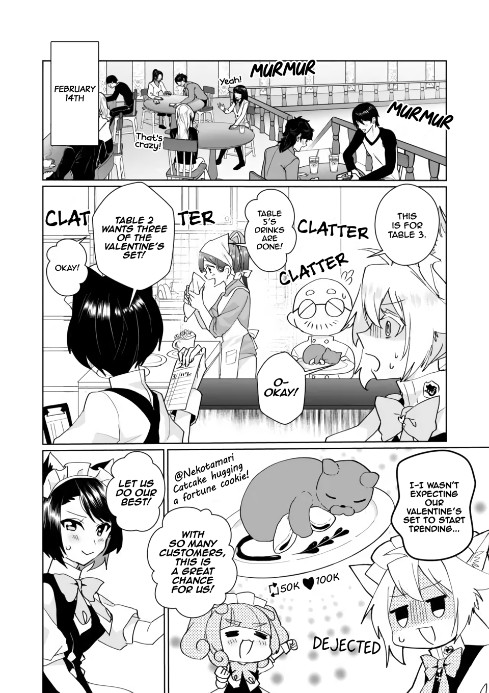 Nekomusume Shoukougun - Chapter 91: Valentine's Night Waiting