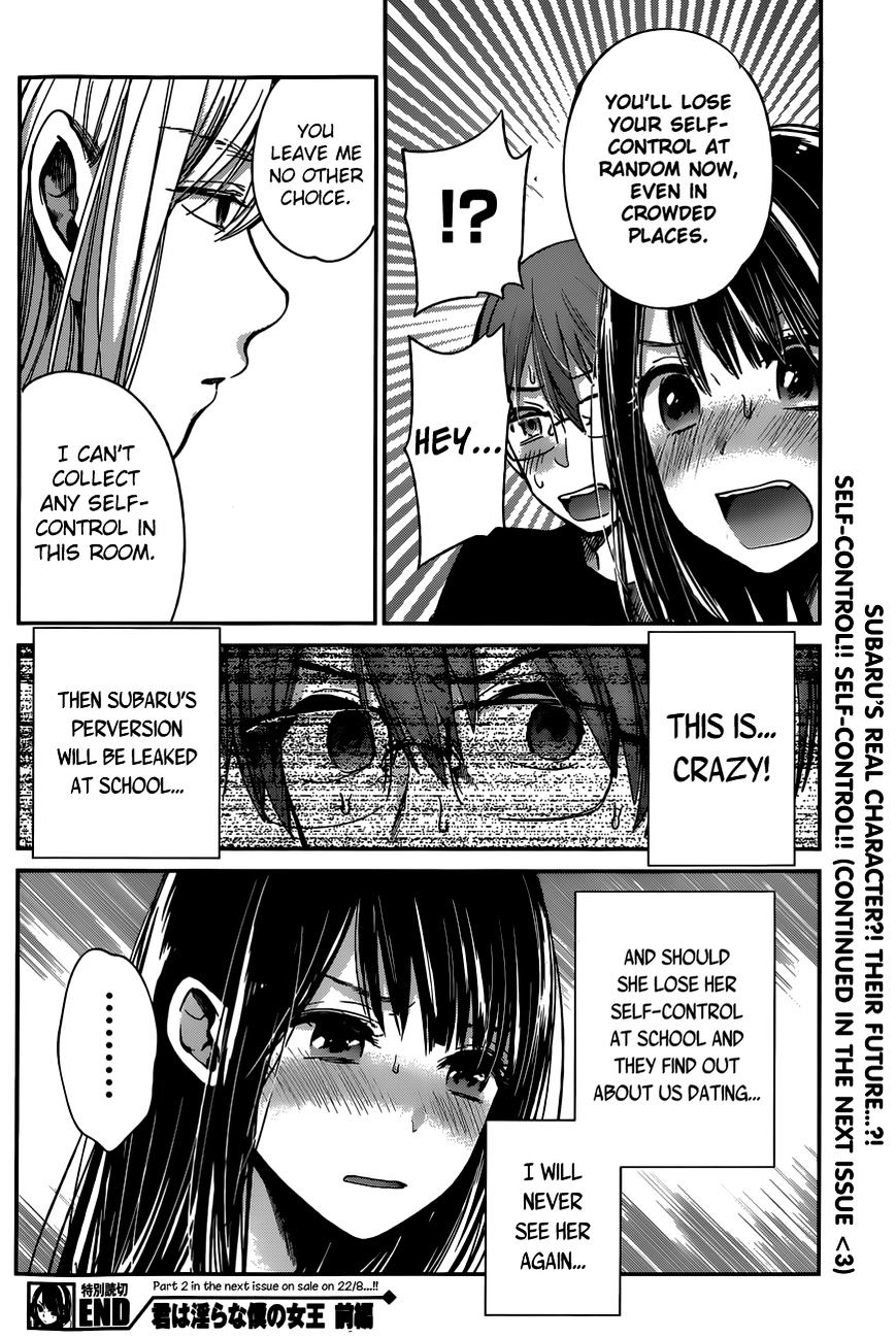 Kimi Wa Midara Na Boku No Joou - Chapter 7