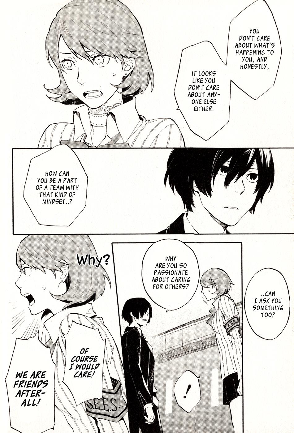 Persona 3 The Movie Dengeki Comic Anthology - Vol.1 Chapter 2: Starting Line