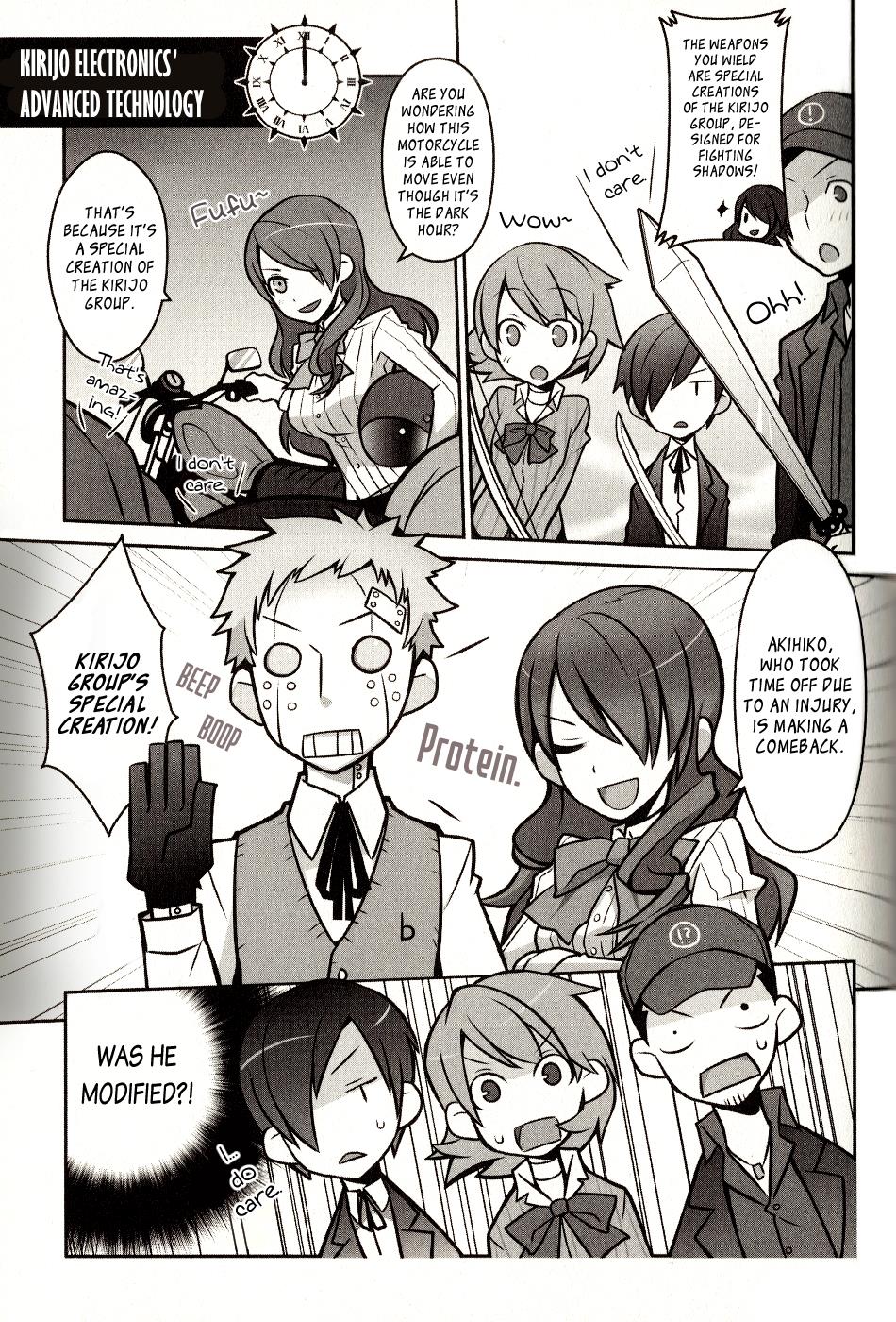 Persona 3 The Movie Dengeki Comic Anthology - Vol.1 Chapter 3: Intense Late-Night Show