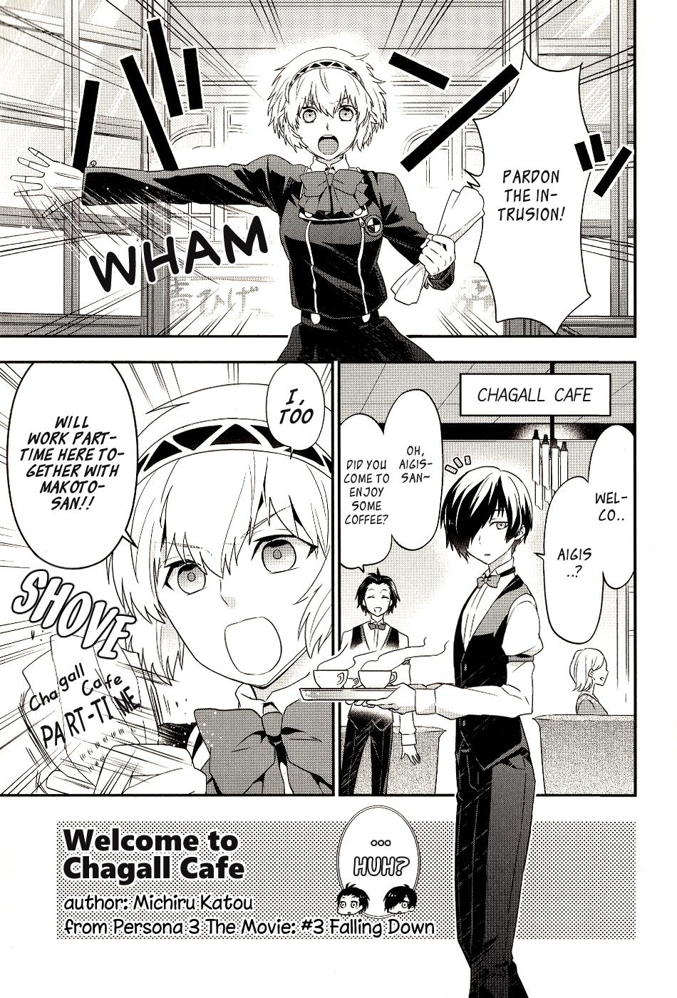 Persona 3 The Movie Dengeki Comic Anthology - Vol.1 Chapter 12: Welcome To Chagall Cafe