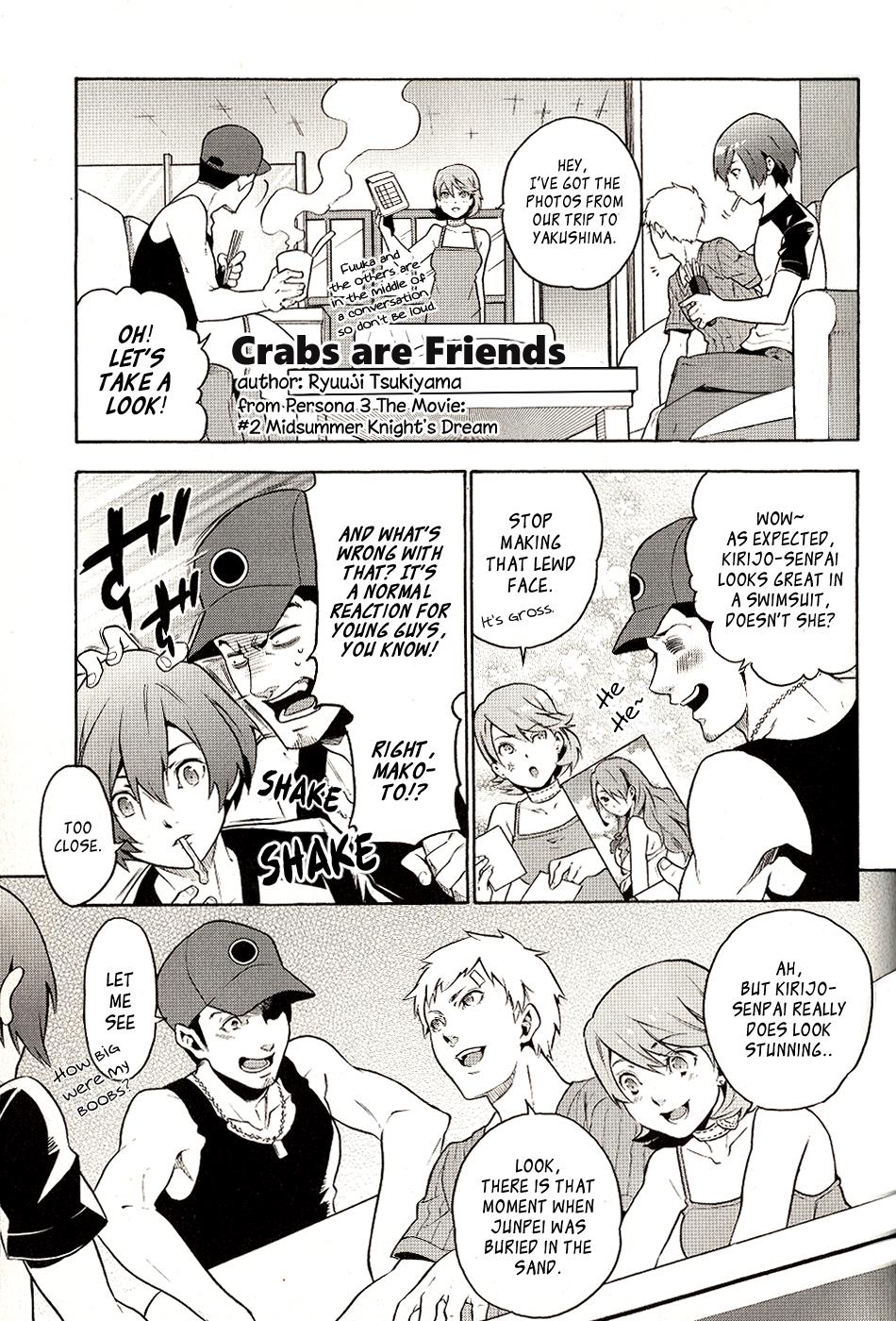 Persona 3 The Movie Dengeki Comic Anthology - Vol.1 Chapter 7: Crabs Are Friends