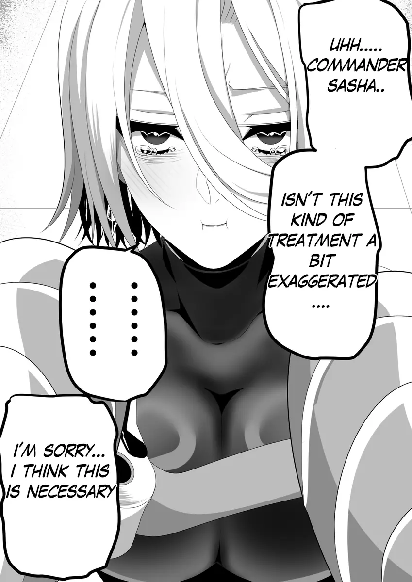 Female Commander X Soldier - Chapter 13: Injury And Romance