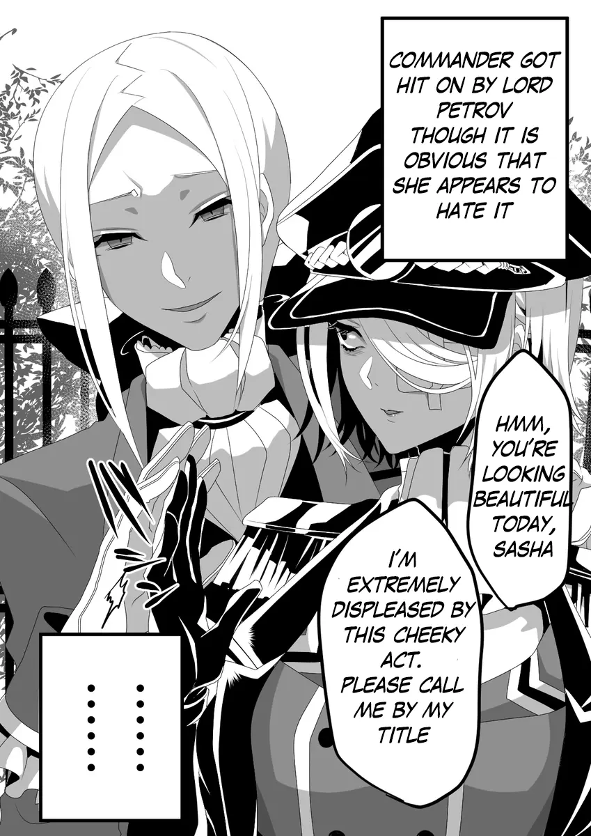 Female Commander X Soldier - Chapter 5: That Expression Is Only Directed At Me