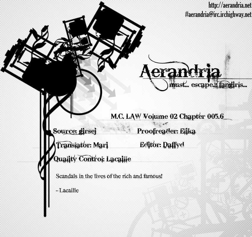 M.c. Law - Vol.2 Chapter 5.6 : Witness 6