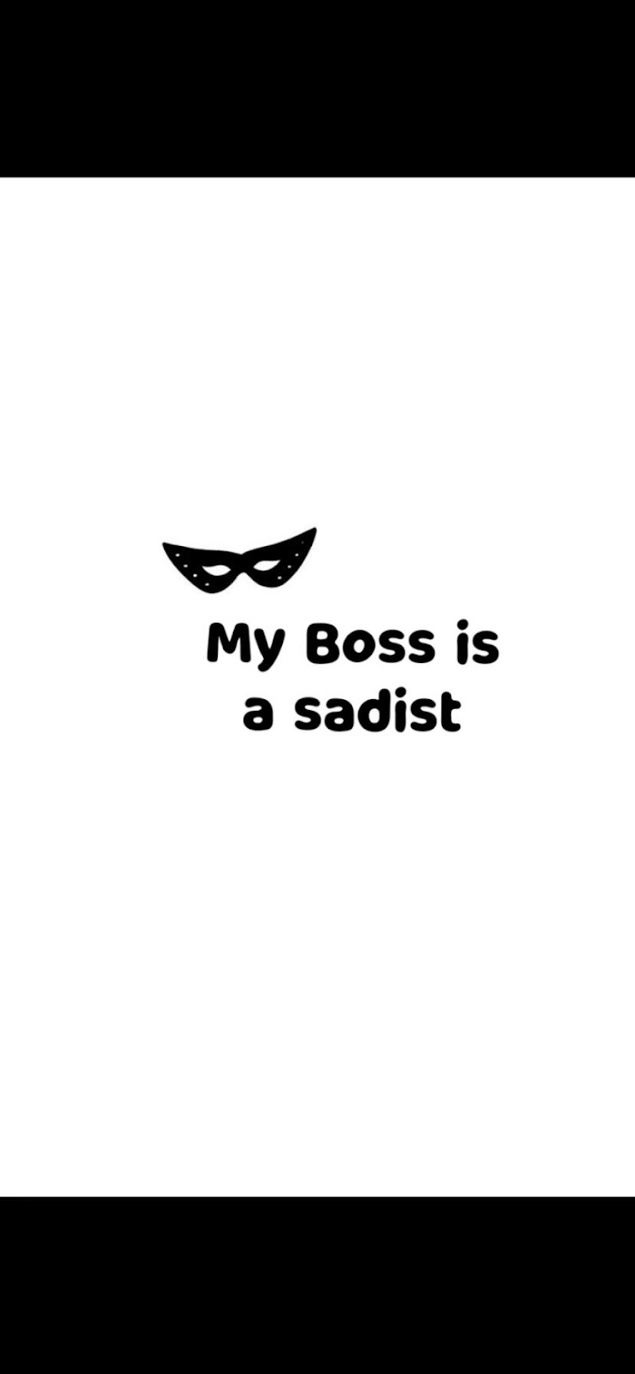 My Boss Is Sadist - Chapter 1