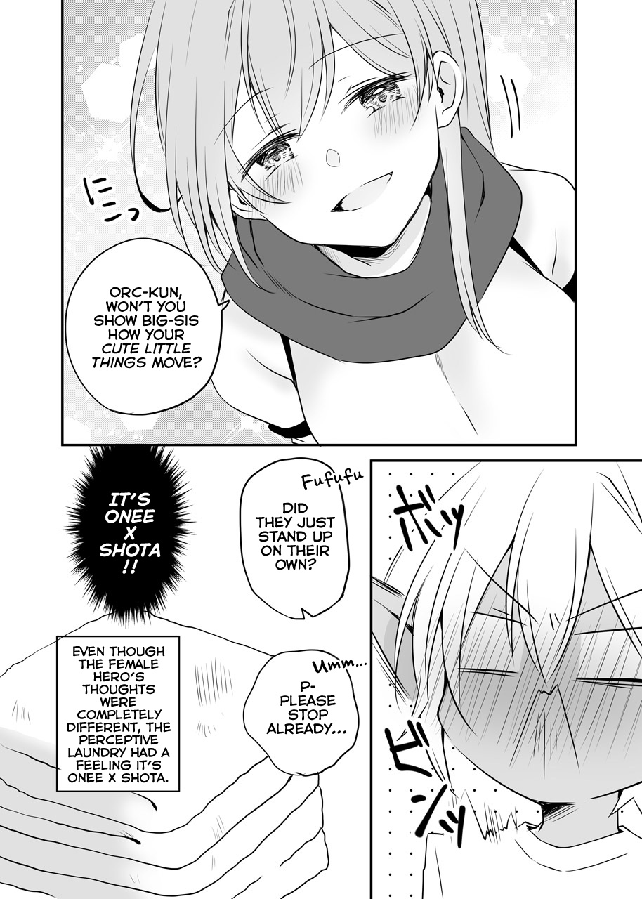 The Female Hero And The Shota Orc - Chapter 23