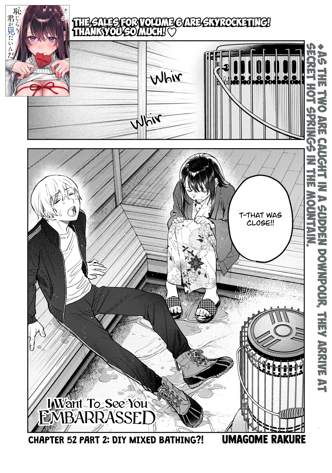 Hajirau Kimi Ga Mitainda - Chapter 52.2: Diy Mixed Bathing?!