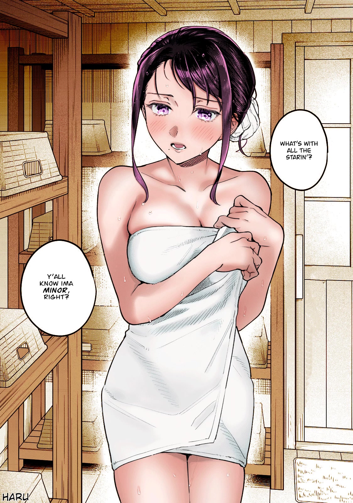 Hajirau Kimi Ga Mitainda - Chapter 52.2: Diy Mixed Bathing?!