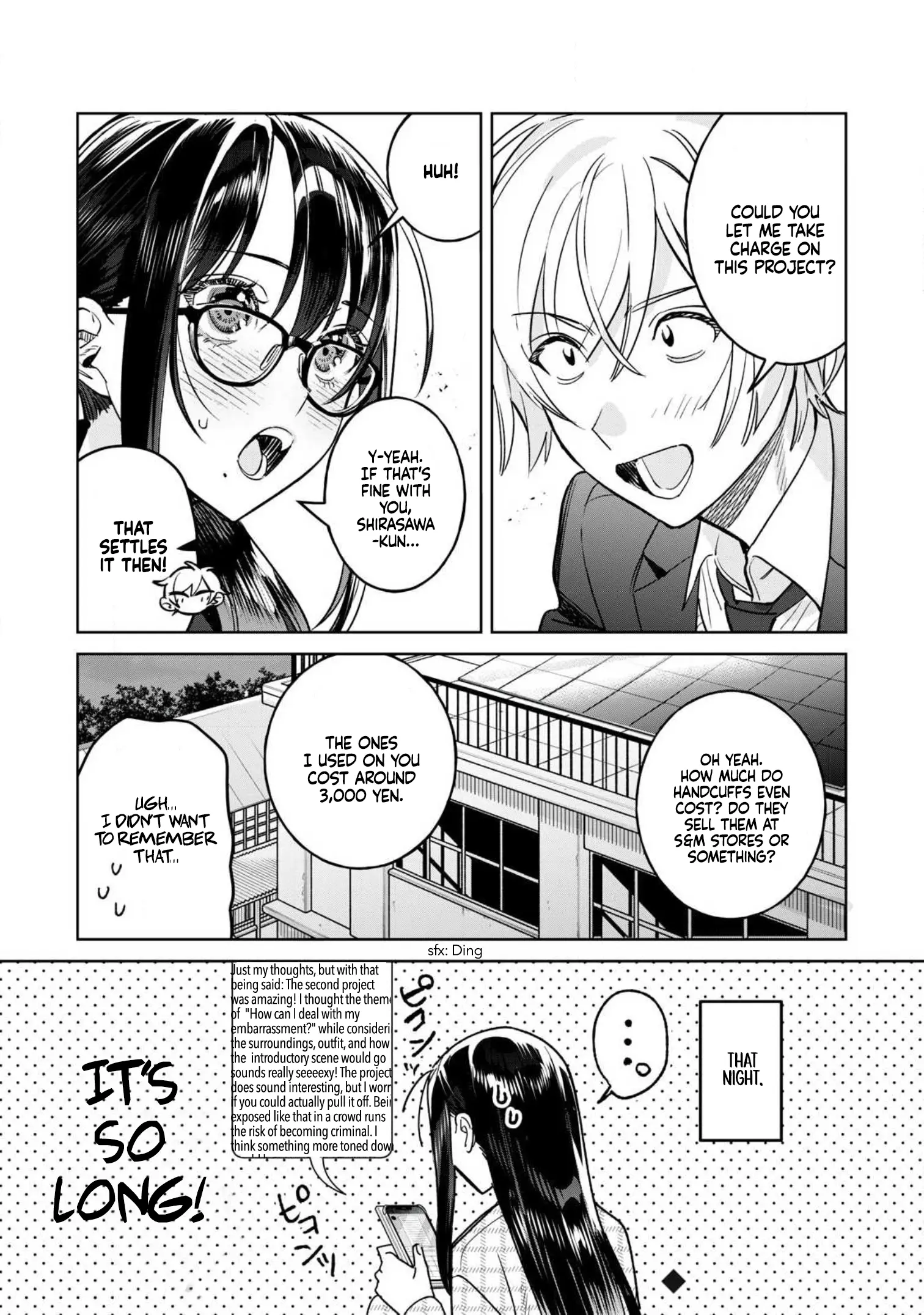 Hajirau Kimi Ga Mitainda - Chapter 73.2: Honjou's Project