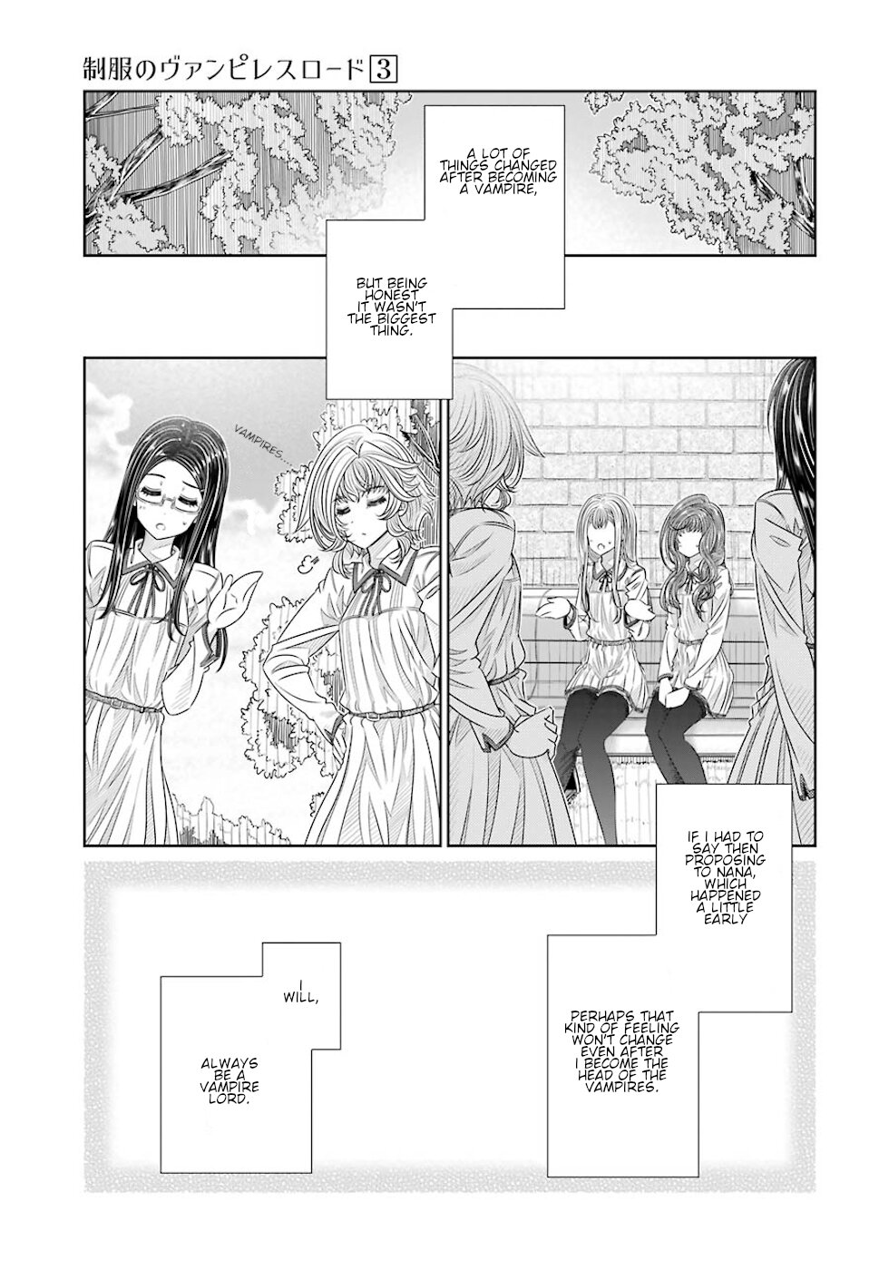 Seifuku No Vampireslod - Vol.3 Chapter 26: Adequacy Of The Lady Lord