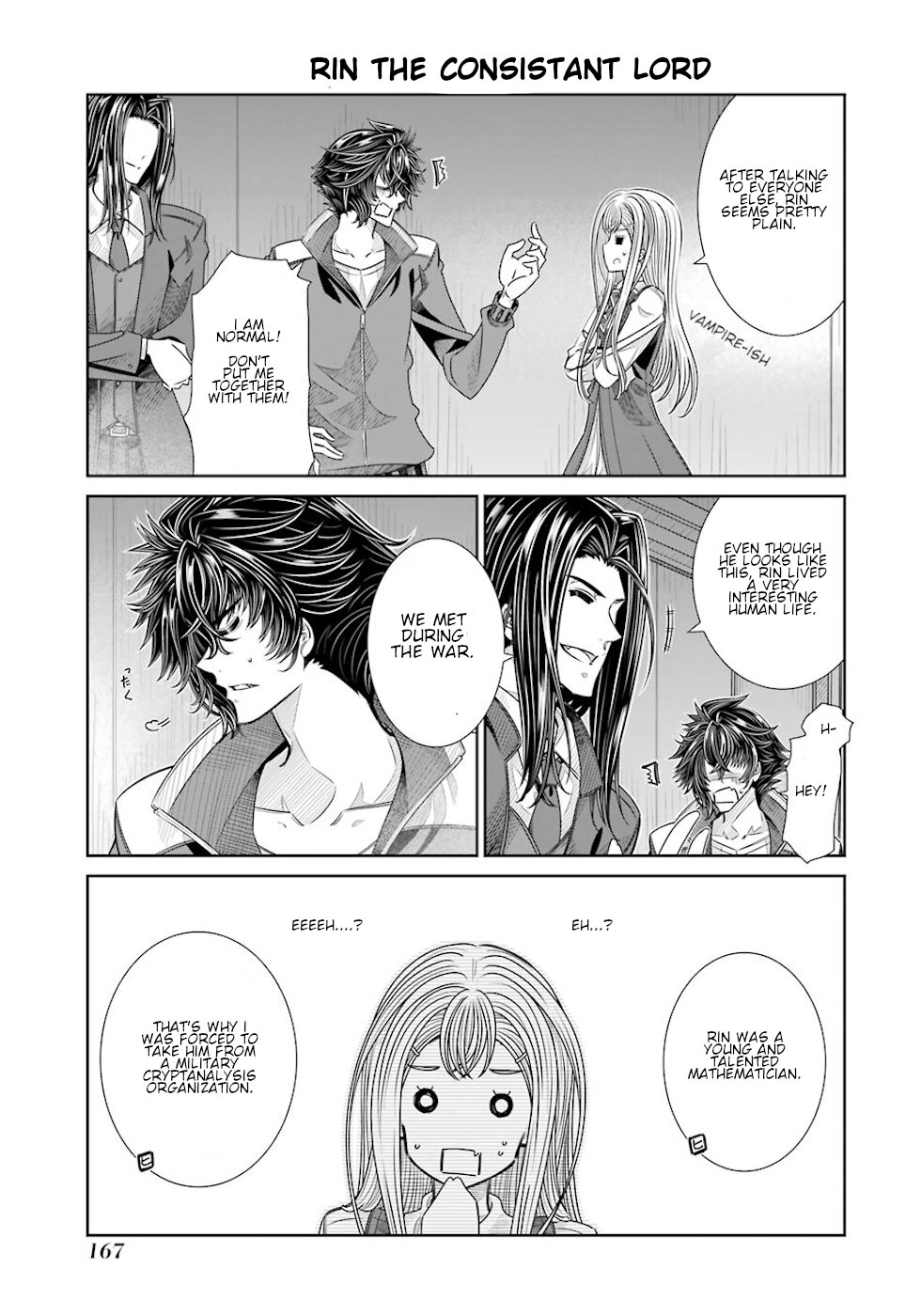 Seifuku No Vampireslod - Vol.3 Chapter 25: Selfishness Of The Senior Lords