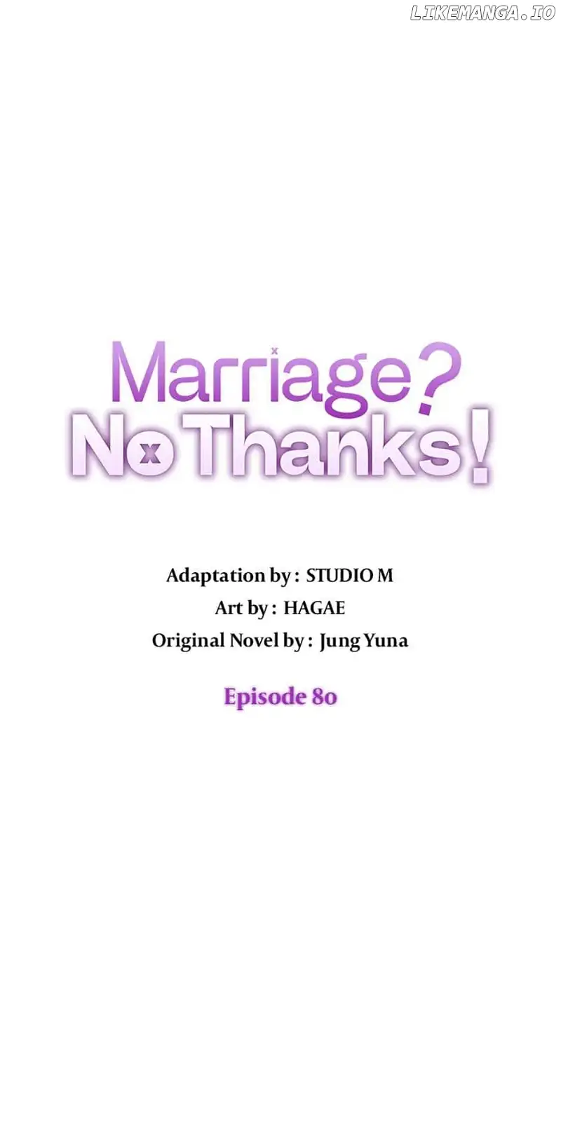 I Refuse To Marry You - Chapter 80