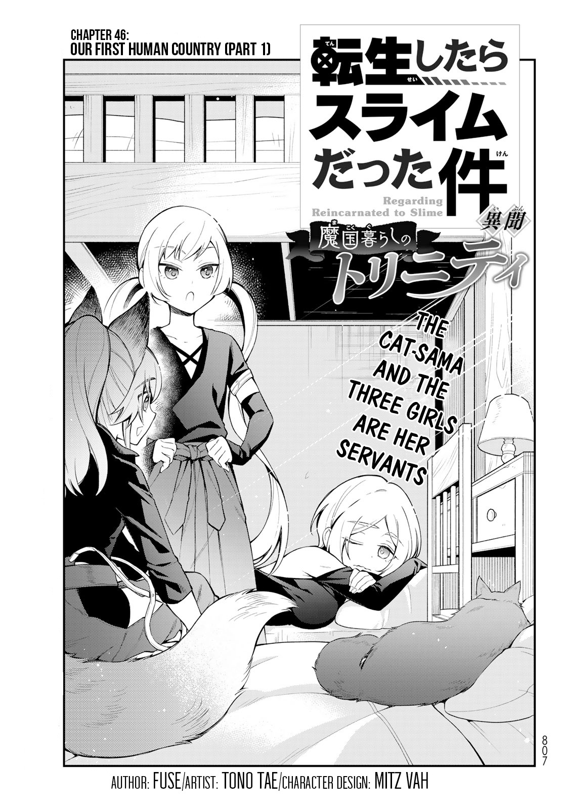 Tensei Shitara Slime Datta Ken Ibun ~Makoku Gurashi No Trinity~ - Vol.7 Chapter 46: Our First Human Country (Part 1)