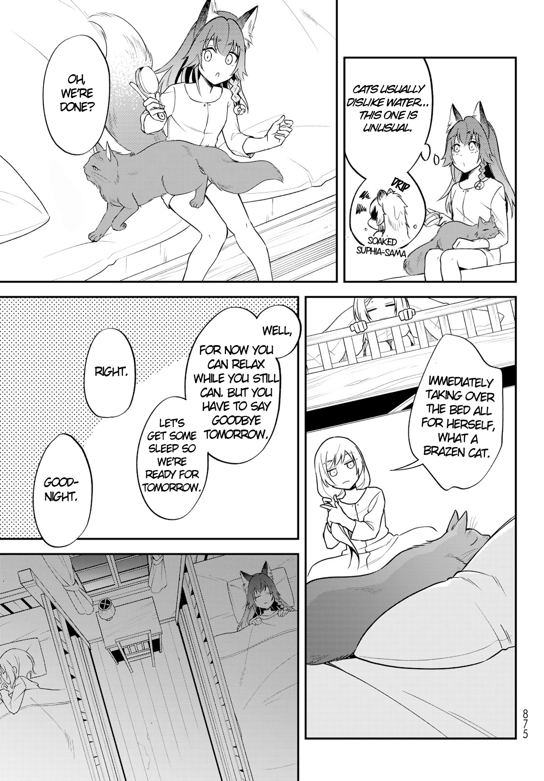 Tensei Shitara Slime Datta Ken Ibun ~Makoku Gurashi No Trinity~ - Vol.7 Chapter 45: The Departure (Part 2)