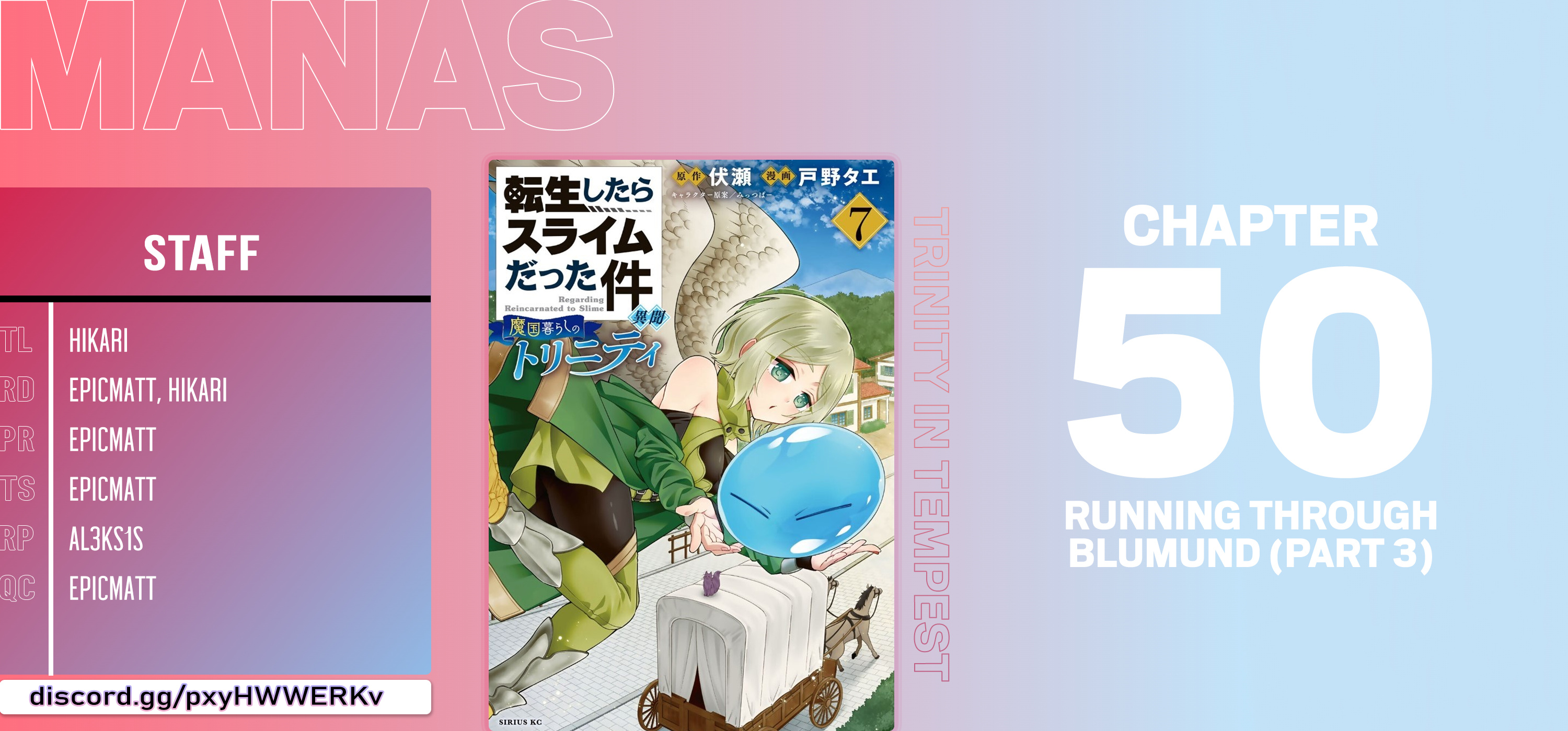 Tensei Shitara Slime Datta Ken Ibun ~Makoku Gurashi No Trinity~ - Vol.8 Chapter 50: Running Through Blumund (Part 3)