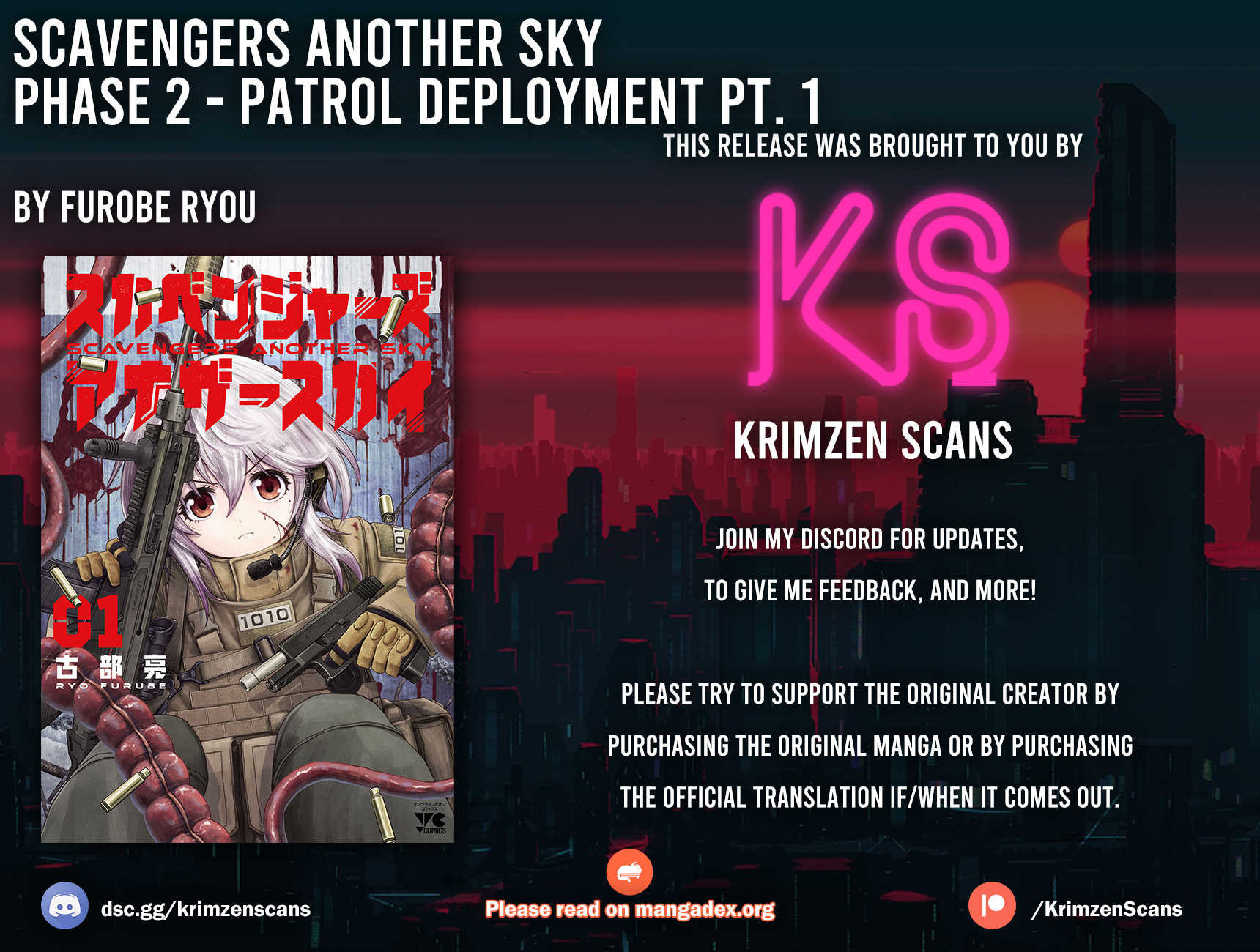 Scavengers Another Sky - Vol.1 Chapter 2: Patrol Deployment Pt. 1