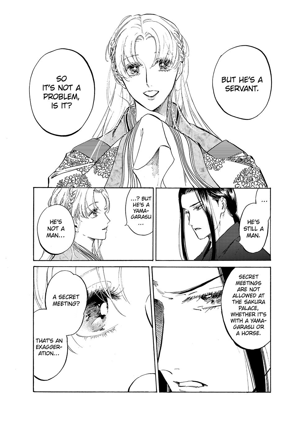 Karasu Ni Hitoe Wa Niawanai - Chapter 35